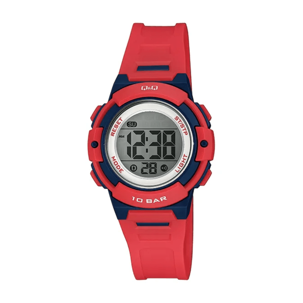 RELOJ Q&Q M185J002Y ROJO/NEGRO INFANTIL1