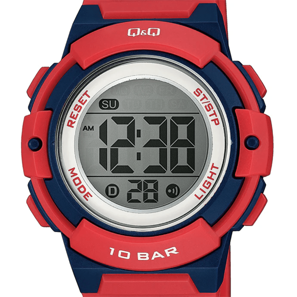 RELOJ Q&Q M185J002Y ROJO/NEGRO INFANTIL2