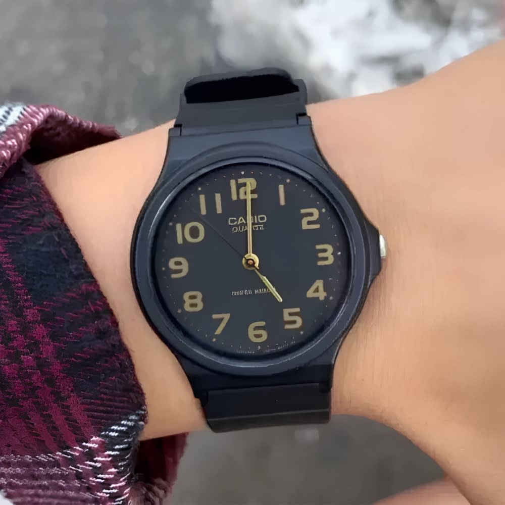 Reloj Casio Clásico MQ-24-1B2LDF Resina Análogo Negro Unisex4