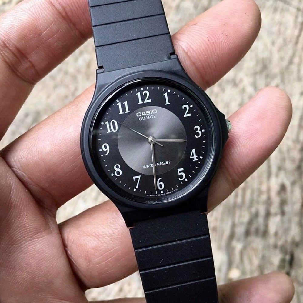 Reloj Casio Clásico MQ-24-1B3LDF Resina Análogo Negro Unisex3