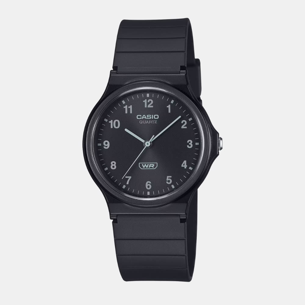 Reloj Casio Clásico MQ-24B-1BDF Resina Análogo Negro Unisex1