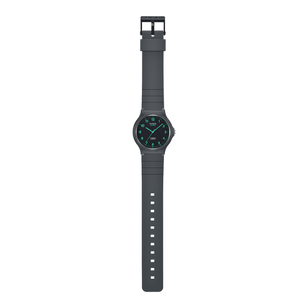 RELOJ CASIO MQ-24B-8BDF NEGRO/VERDE3
