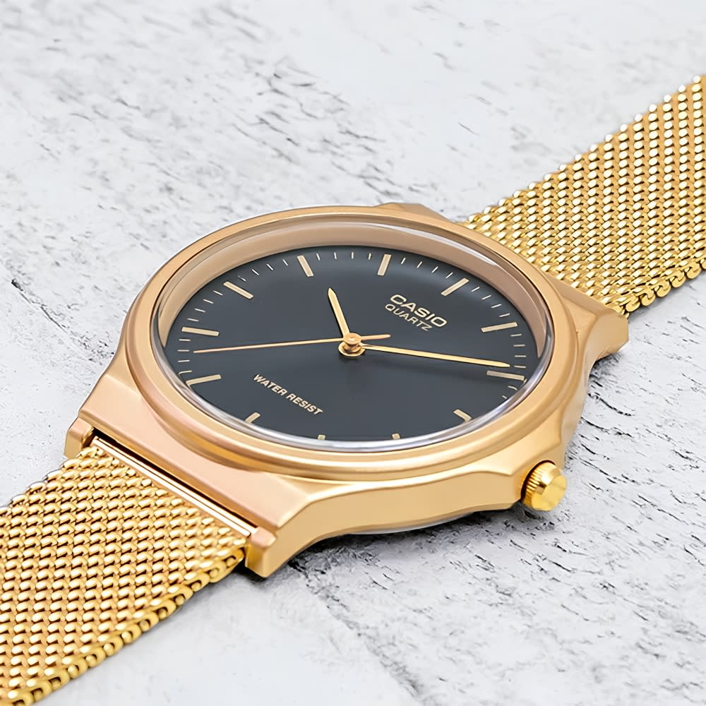 Reloj Casio Clásico MQ-24MG-1EDF Acero Análogo Dorado Unisex3