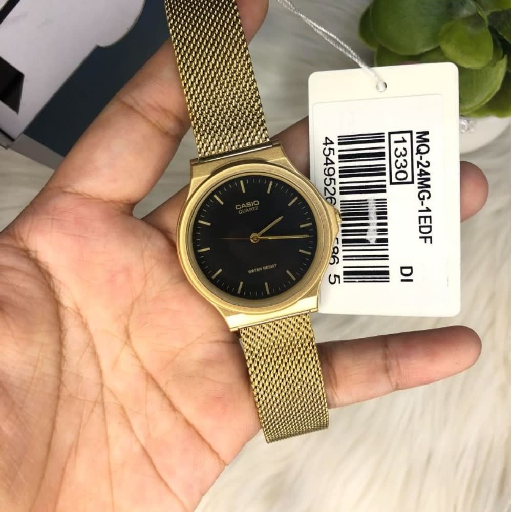 Reloj Casio Clásico MQ-24MG-1EDF Acero Análogo Dorado Unisex2
