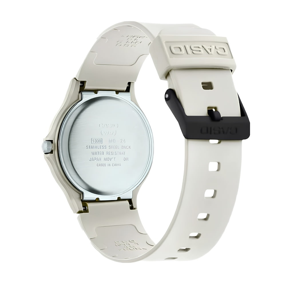 Reloj Casio Clásico MQ-24UC-8BDF Resina Análogo Beige Unisex6
