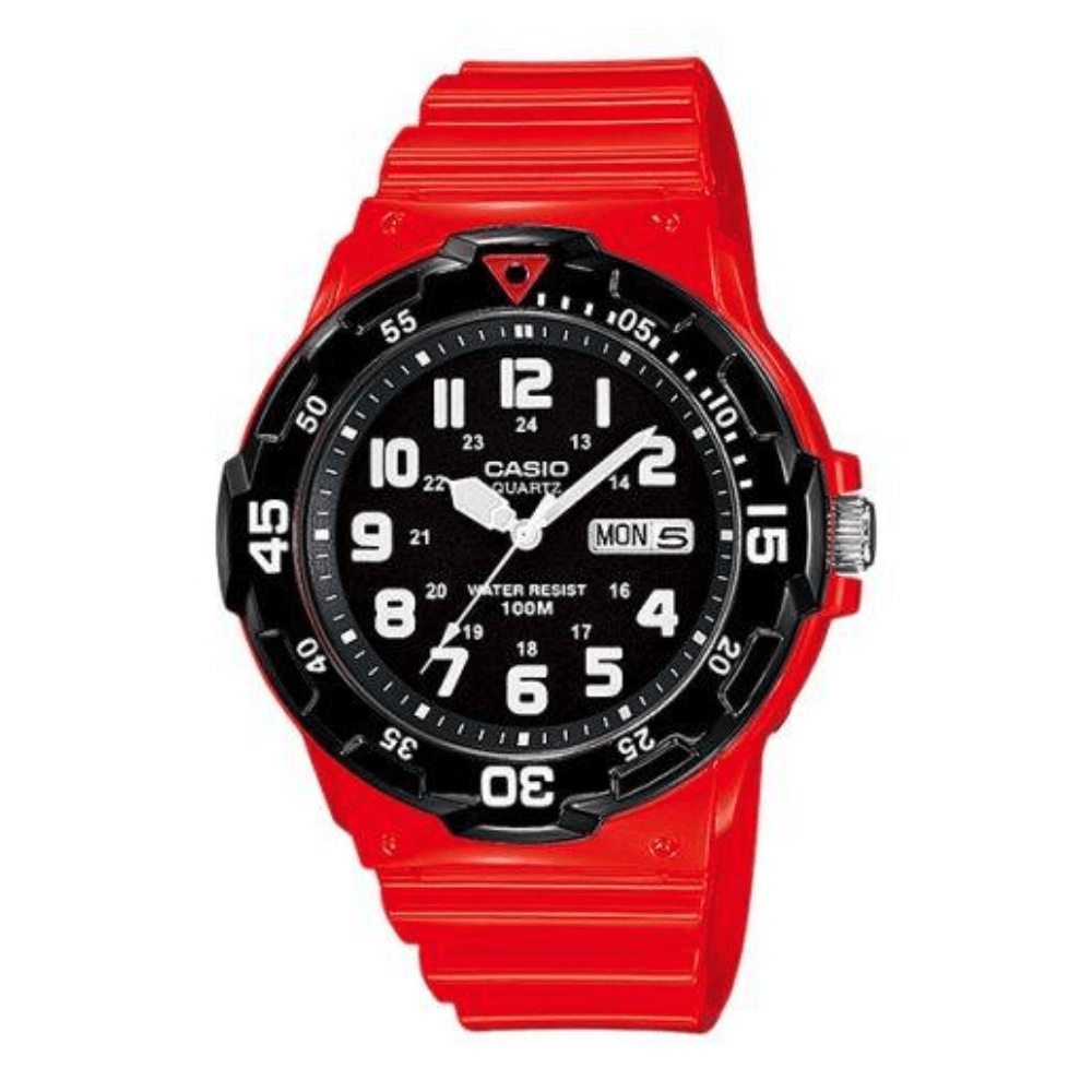 RELOJ CASIO MRW-200HC-4BVDF  ROJO1