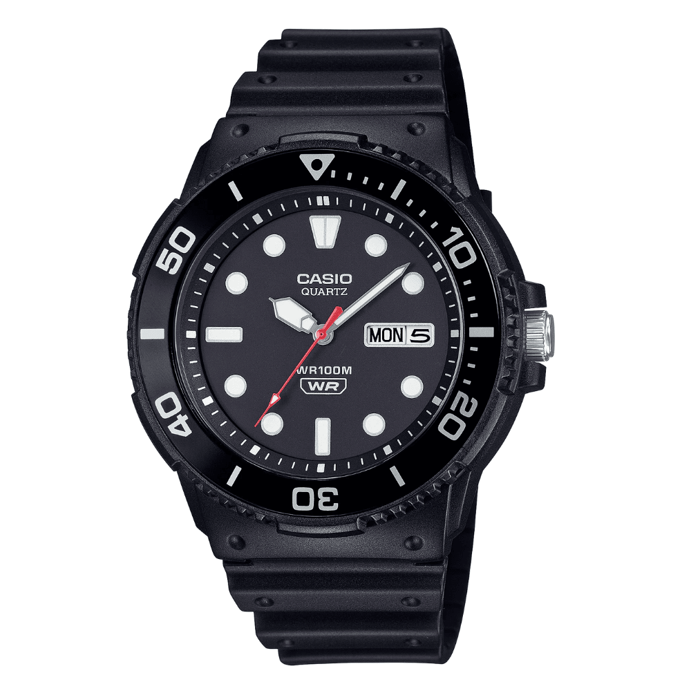 RELOJ CASIO MRW-230H-1E1VDF QUARTZ NEGRO1