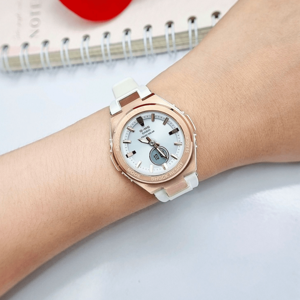 RELOJ CASIO MSG-S200G-7ADR BABY-G BRONCE3