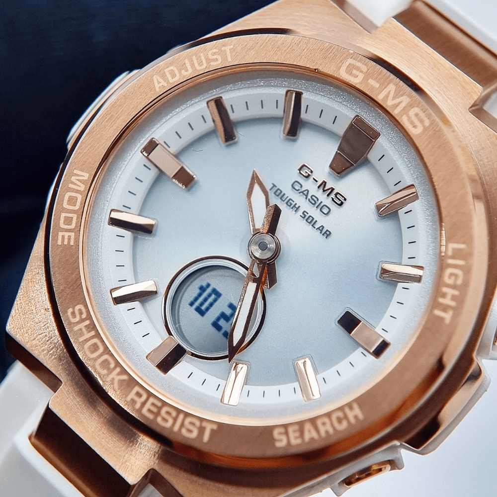 RELOJ CASIO MSG-S200G-7ADR BABY-G BRONCE4