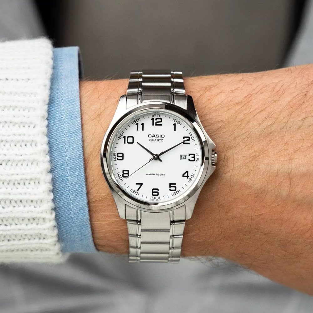 Reloj Casio Clásico MTP-1183A-7BDF Acero Análogo Plateado Hombre2