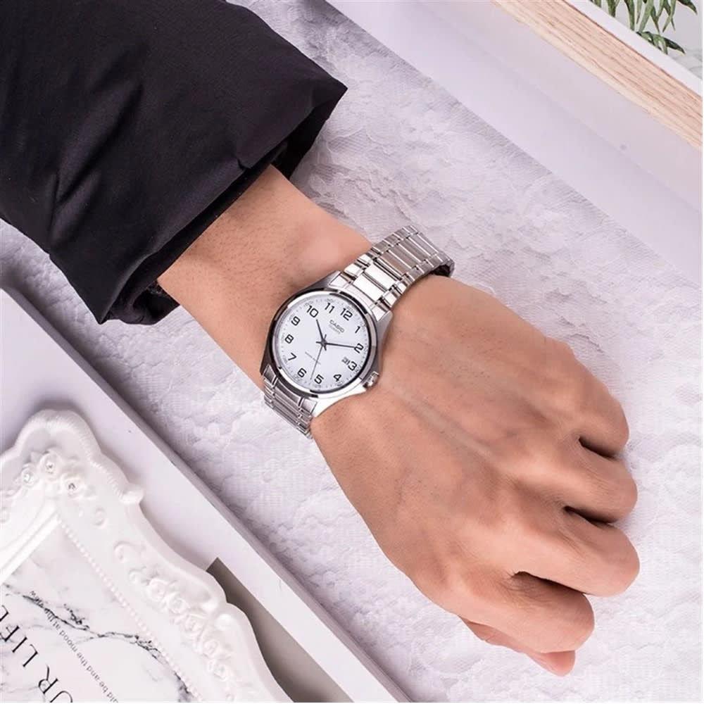Reloj Casio Clásico MTP-1183A-7BDF Acero Análogo Plateado Hombre5