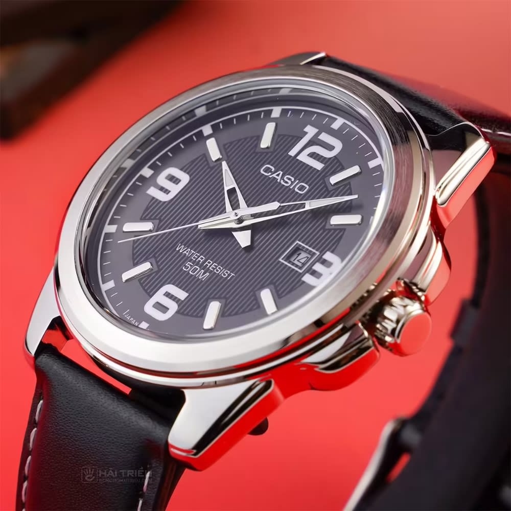 Reloj Casio Clásico MTP-1314L-8AVDF Acero Análogo Plateado Hombre5