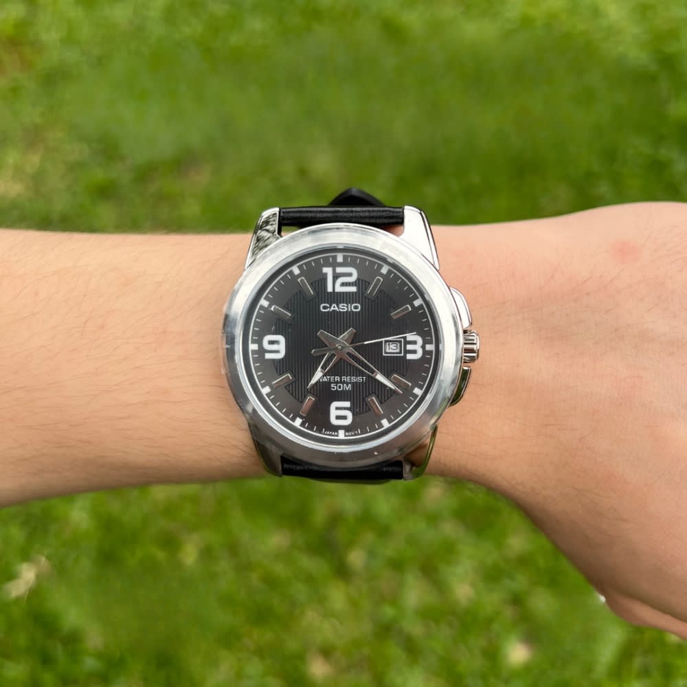 Reloj Casio Clásico MTP-1314L-8AVDF Acero Análogo Plateado Hombre3