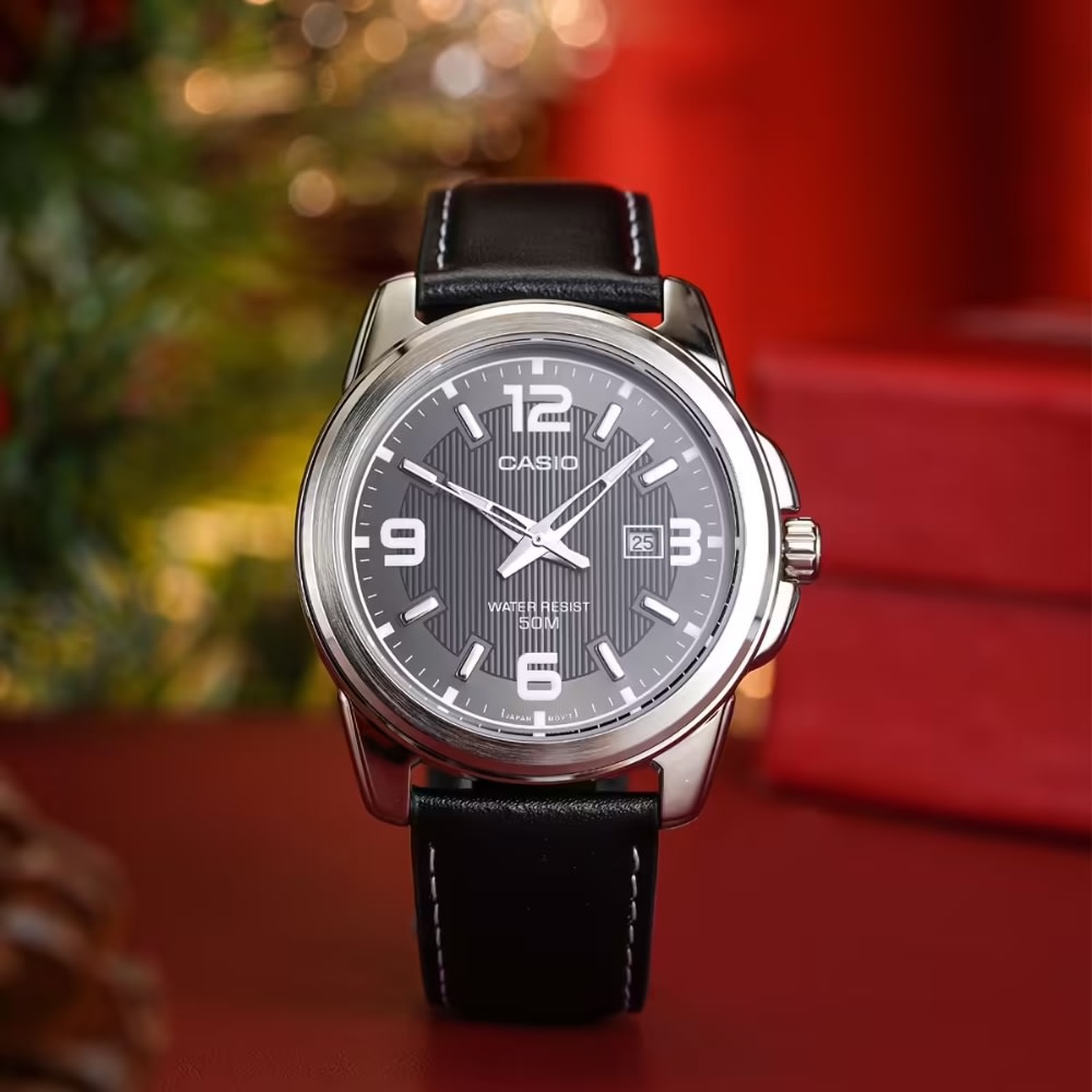 Reloj Casio Clásico MTP-1314L-8AVDF Acero Análogo Plateado Hombre4