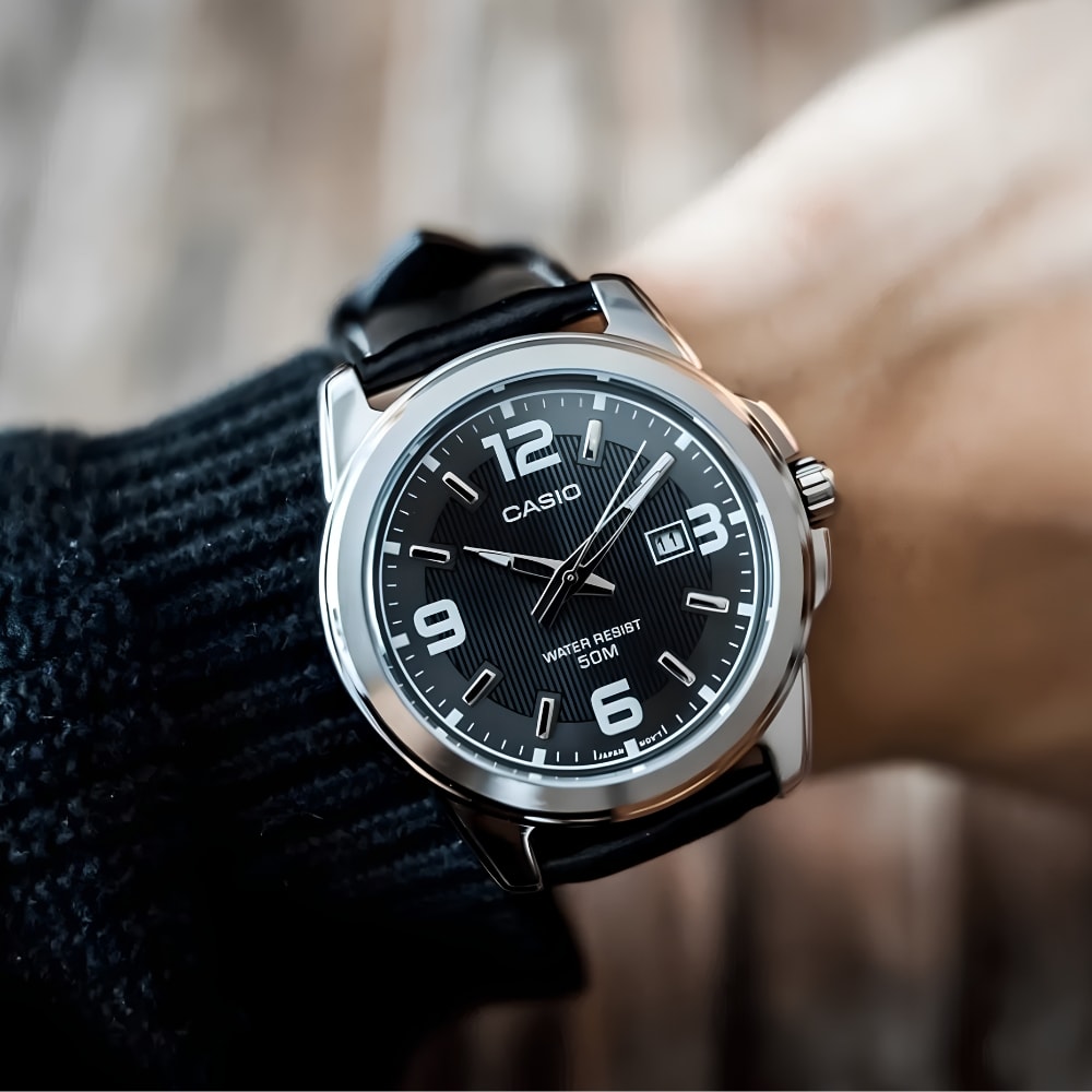 Reloj Casio Clásico MTP-1314L-8AVDF Acero Análogo Plateado Hombre2