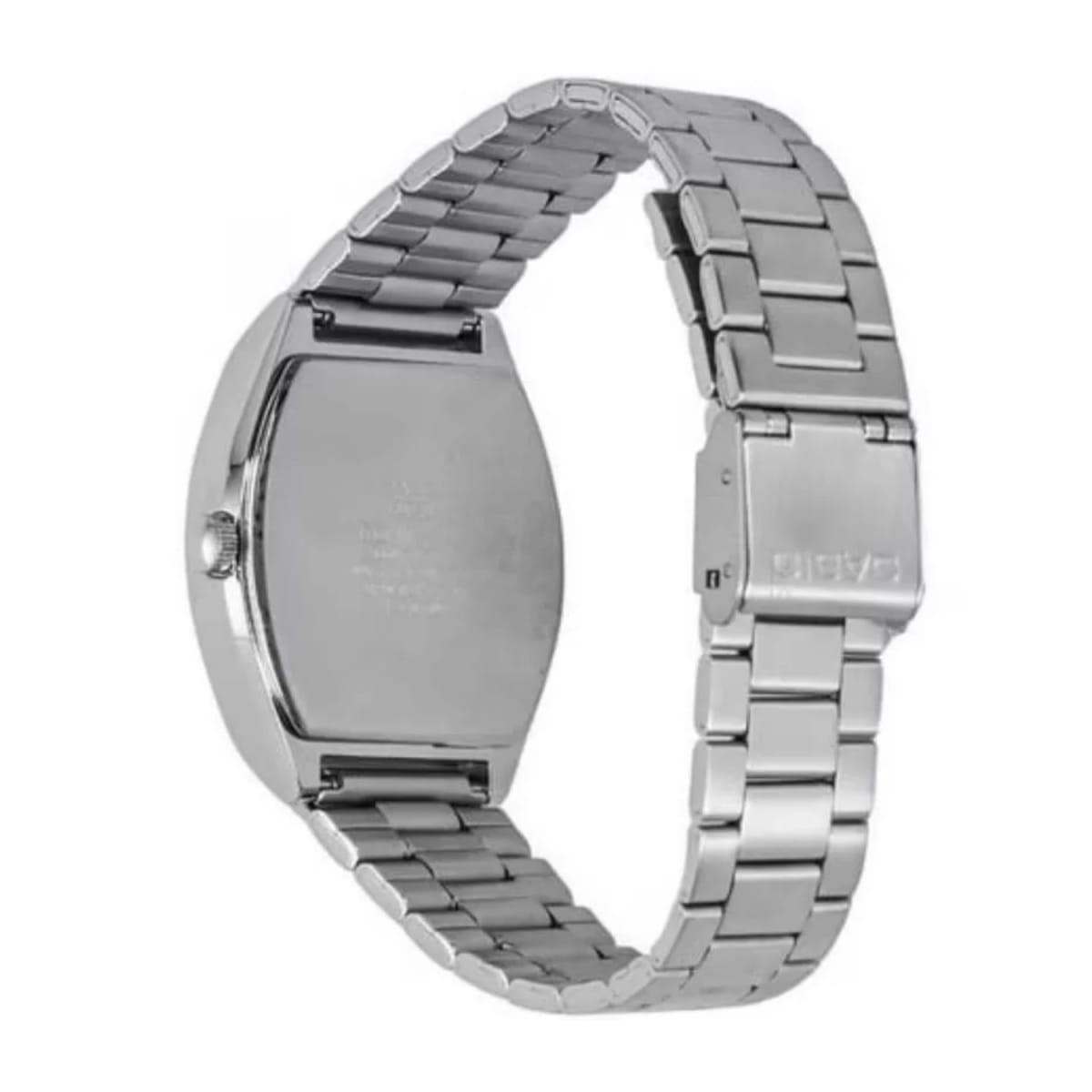 Reloj Casio Vintage MTP-B140D-1ADF Cuadrado Acero Plateado Unisex5