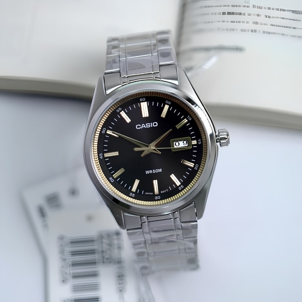 Reloj Casio Clásico MTP-B180D-1A2VDF Análogo Acero Bicolor Hombre5