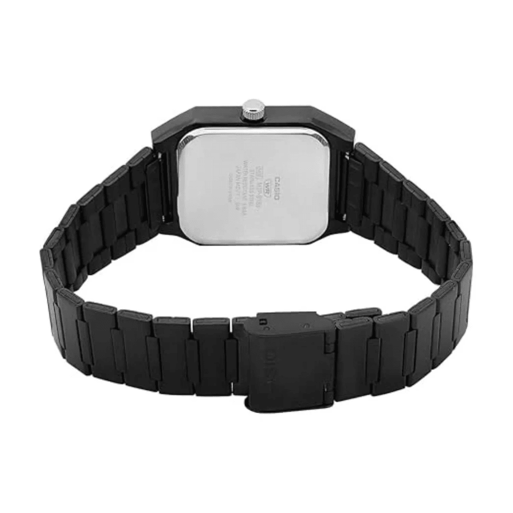Reloj Casio Clásico MTP-B185B-7AVDF Cuadrado Análogo Negro Hombre5