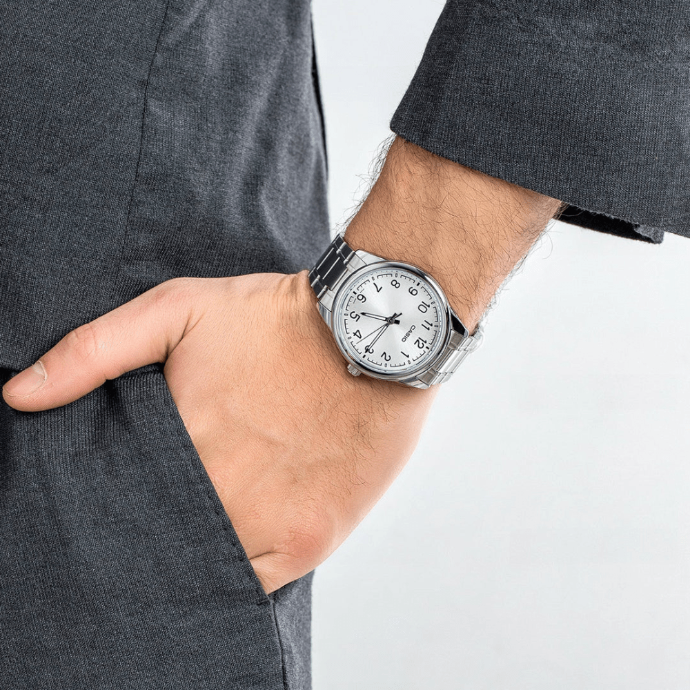 RELOJ CASIO MTP-V005D-7B4UDF CLASICO PLATEADO2