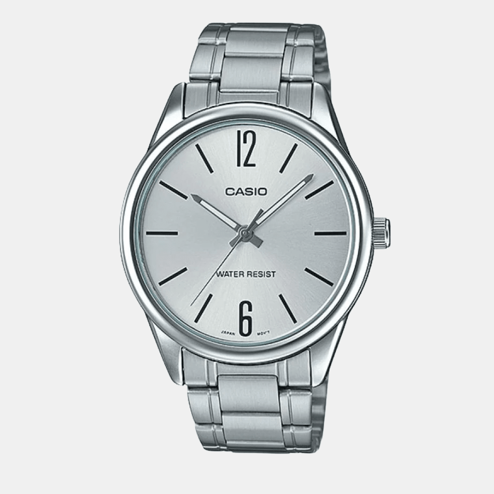 Reloj Casio Clásico MTP-V005D-7BUDF Acero Análogo Slim Design Plateado Hombre1