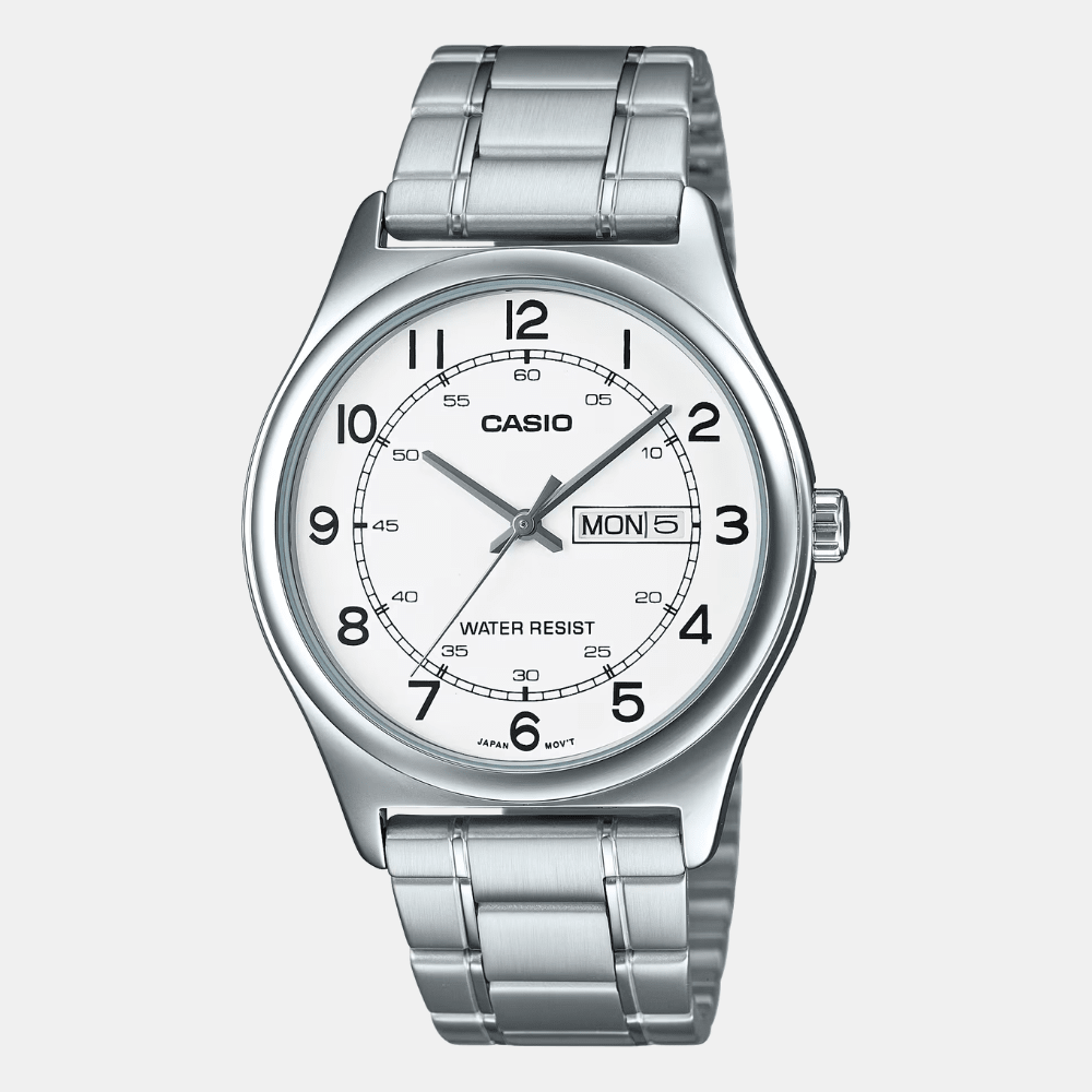 Reloj Casio Clásico MTP-V006D-7B2UDF Acero Análogo Casio Dress Plateado Hombre1