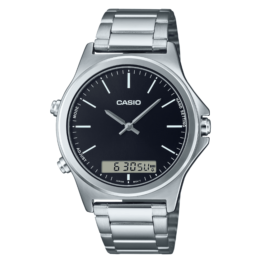 Reloj Casio MTP-VC01D-1EUDF Clásico Análogo-Digital Plateado Hombre5