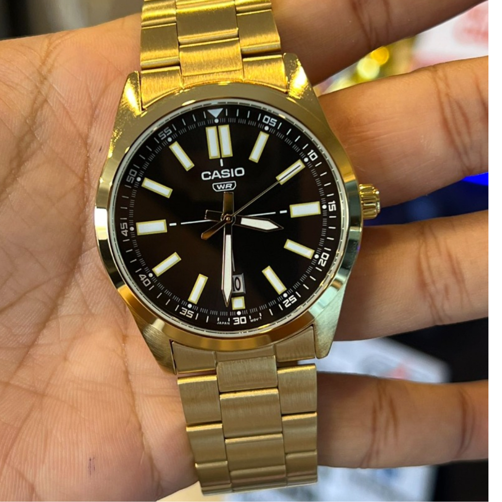 Reloj Casio Clásico MTP-VD02G-1EUDF Dorado Acero Análogo Hombre3