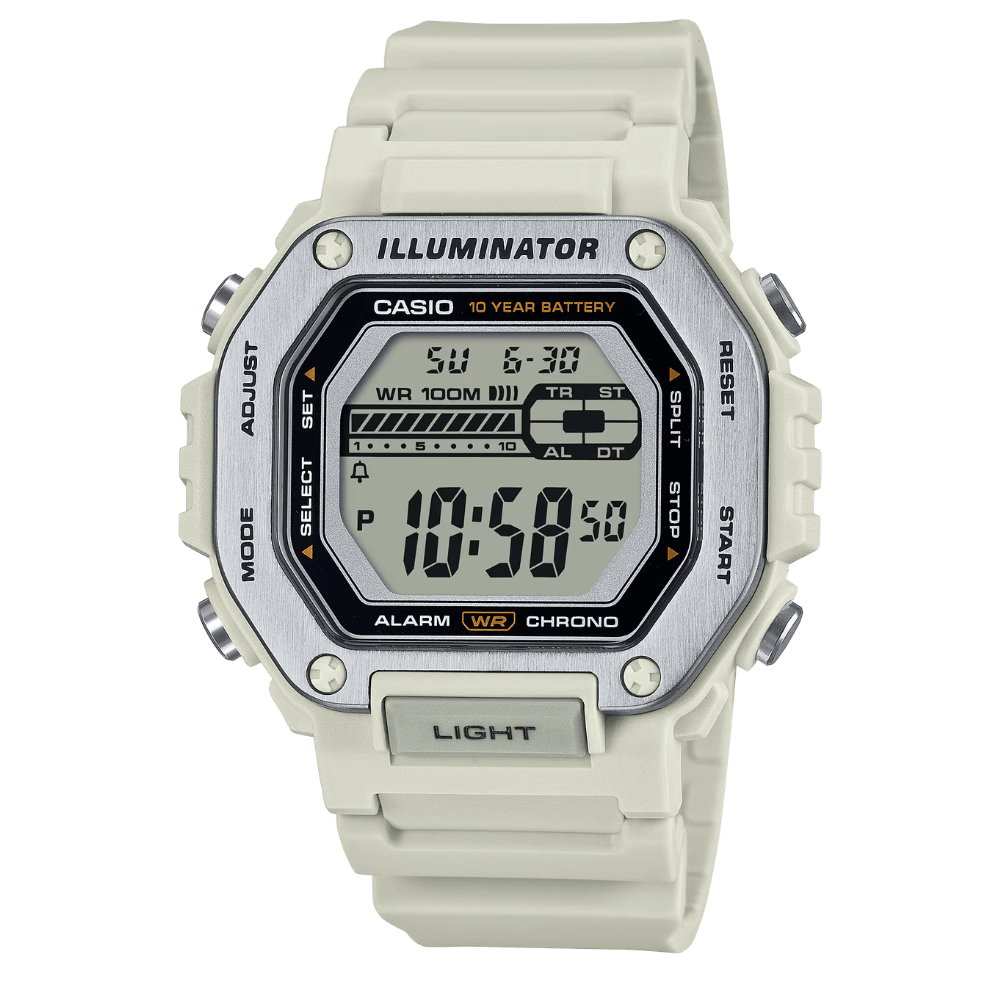 Reloj Casio Deportivo MWD-110H-8AVDF Heavy Duty Aesthetics Digital Blanco Hombre8