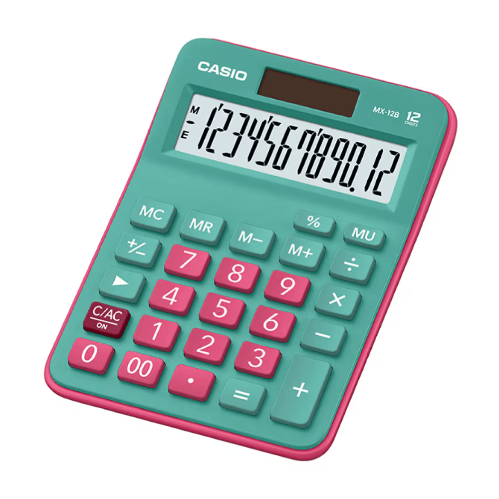 CALCULADORA CASIO MX-12B-GNRD2