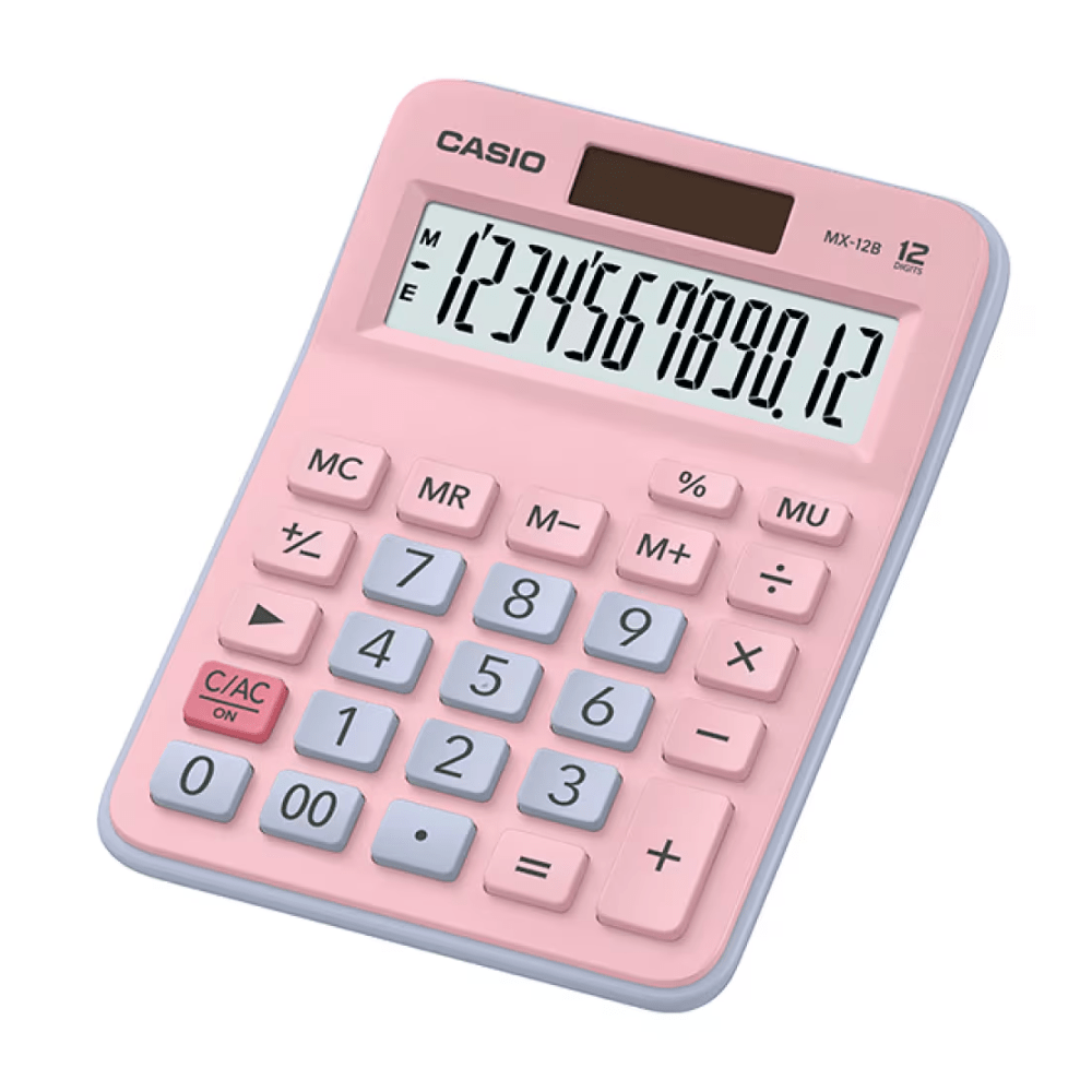 CALCULADORA CASIO MX-12B-PKLB2
