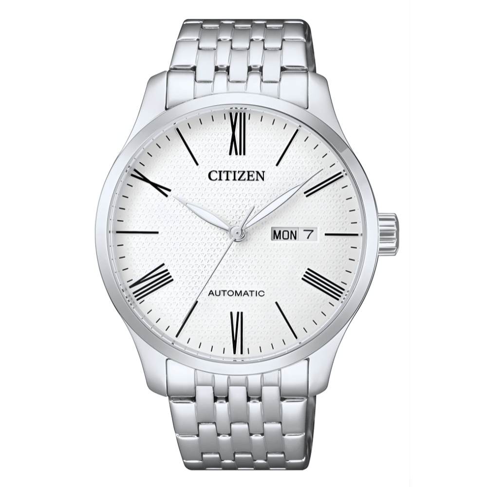 Reloj Citizen Automático NH8350-59A Plateado Dial Blanco Hombre7