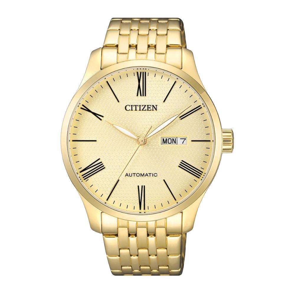 Reloj Citizen Automático NH8352-53P Acero Dorado Hombre5