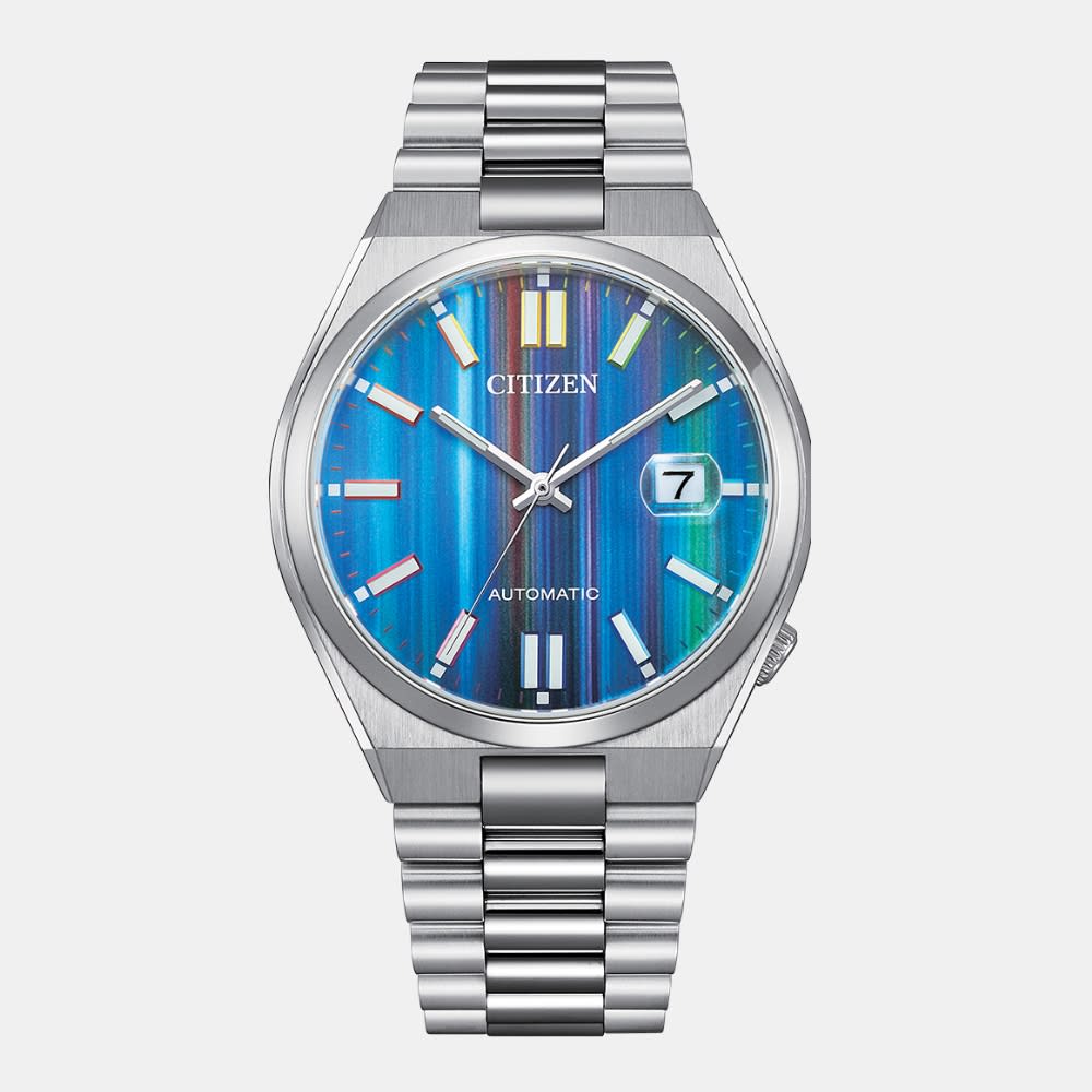 Reloj Citizen Tsuyosa NJ0151-53W Acero Plateado Automático Esfera Multicolor Hombre1