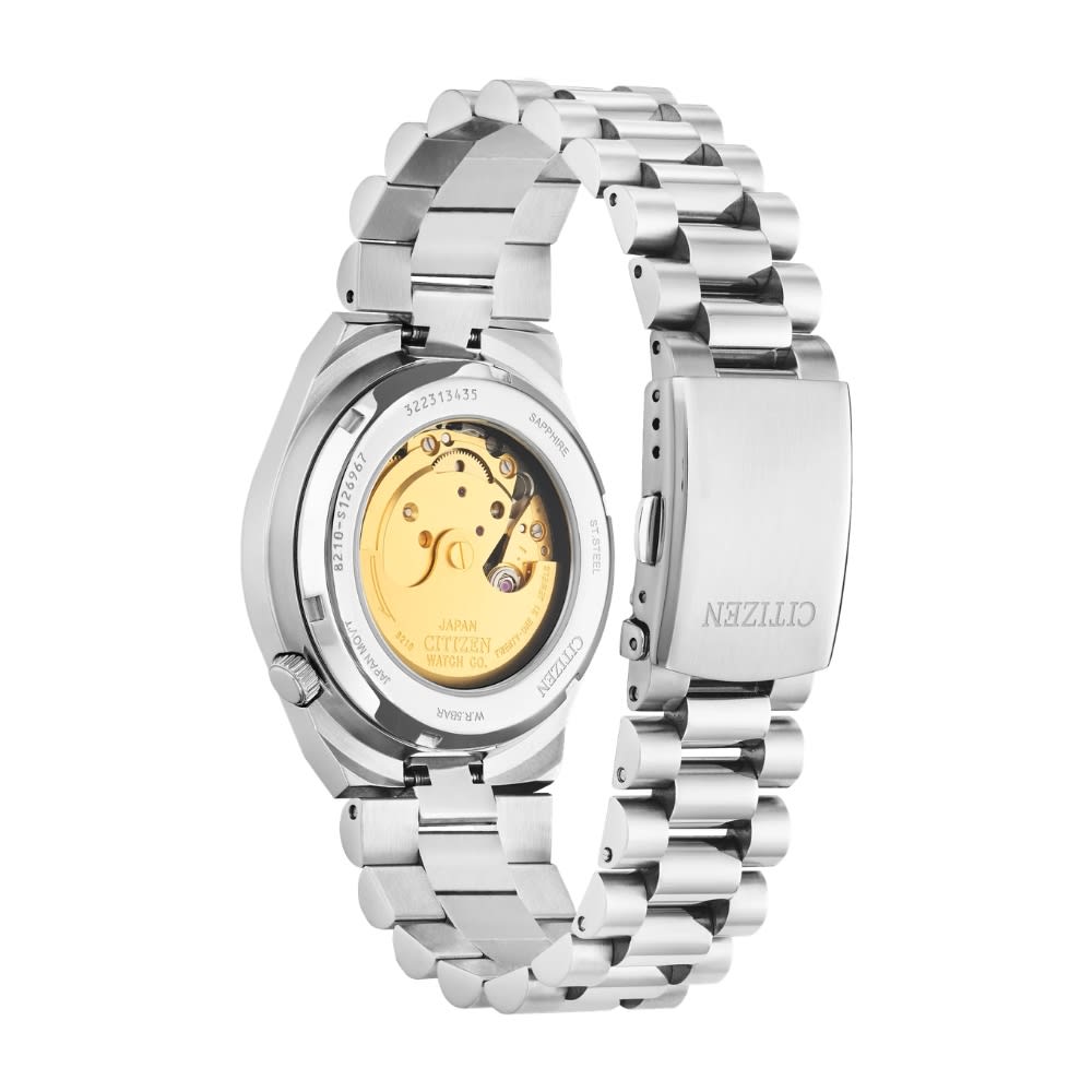Reloj Citizen Tsuyosa NJ0151-53X Acero Plateado Automático Turquesa sombreado Hombre7