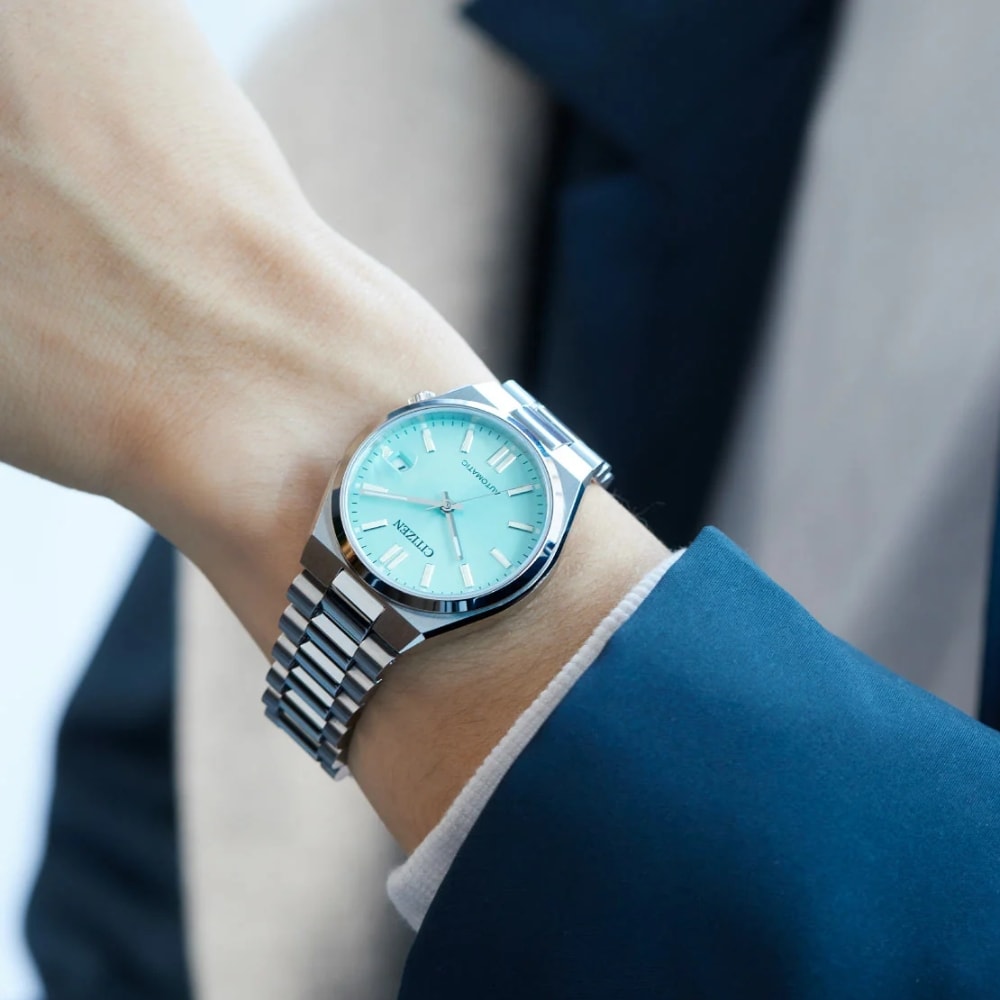 Reloj Citizen Tsuyosa NJ0200-50L Acero Plateado Automático Tiffany Unisex3