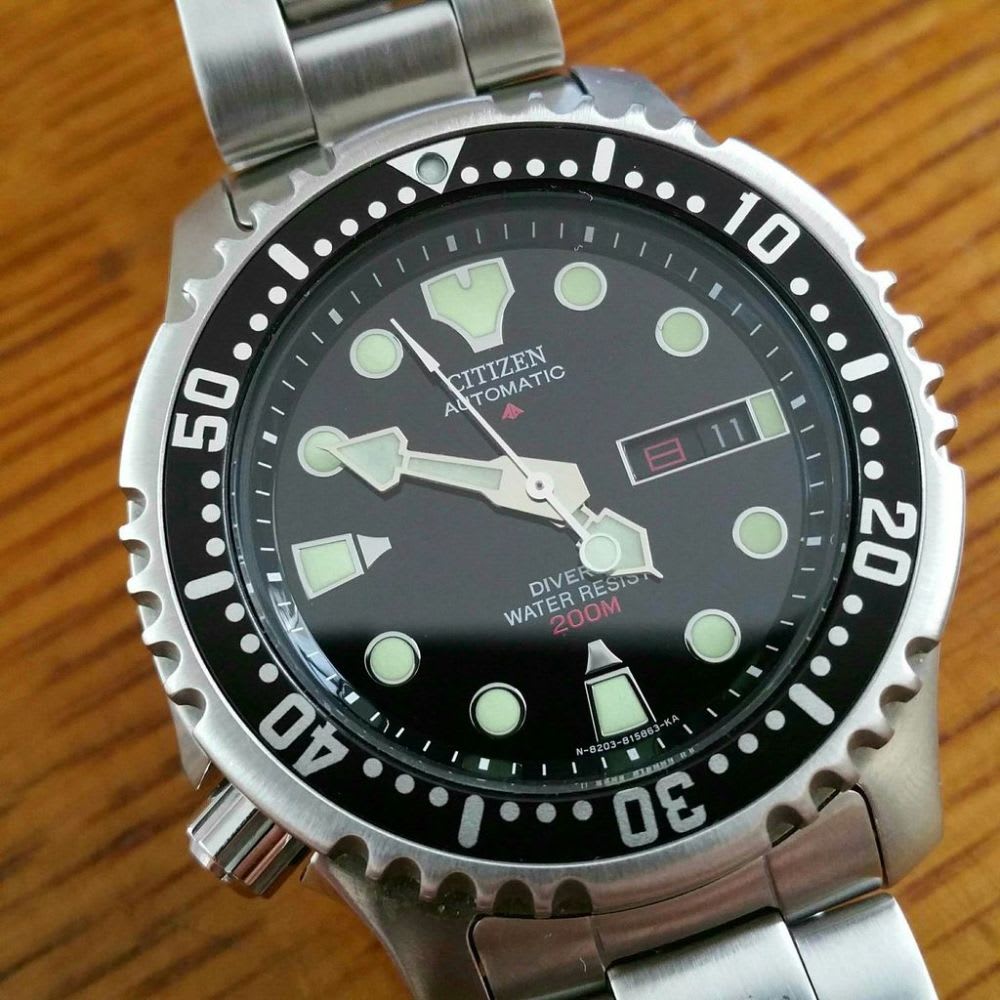 Reloj Citizen Automático NY0040-50E Promaster Acero Plateado Hombre5