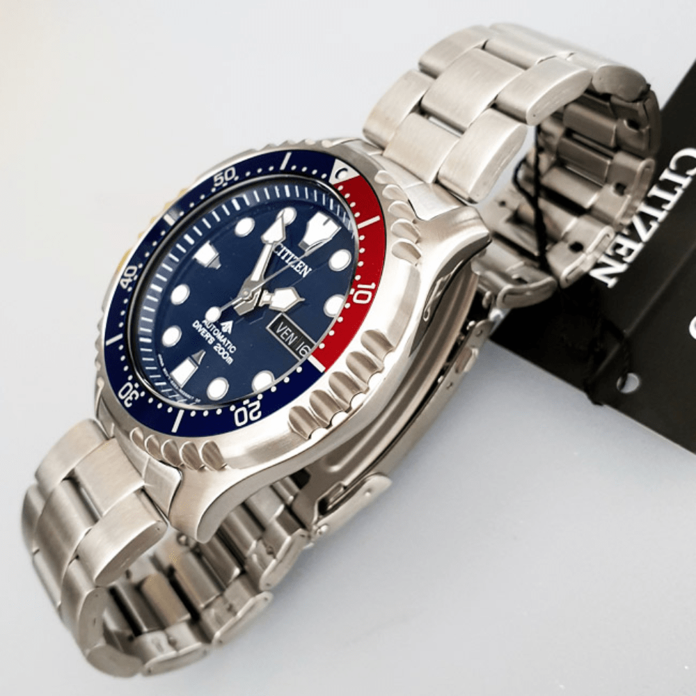 RELOJ CITIZEN NY0086-83L PROMASTER MARINE AUTOMATICO DIVER'S PLATEADO4