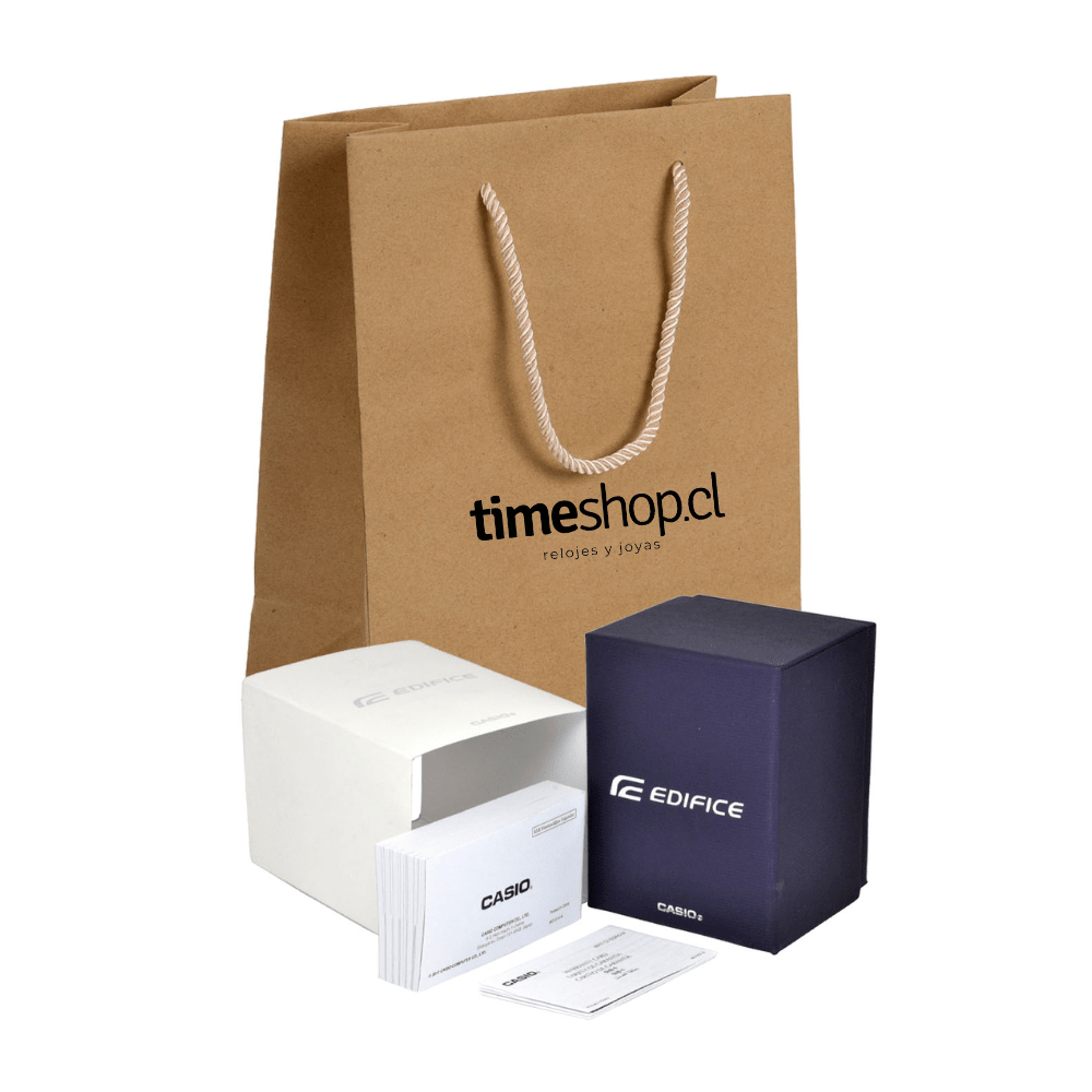 RELOJ CASIO EDIFICE EFV-140L-1AVUDF PLATEADO4