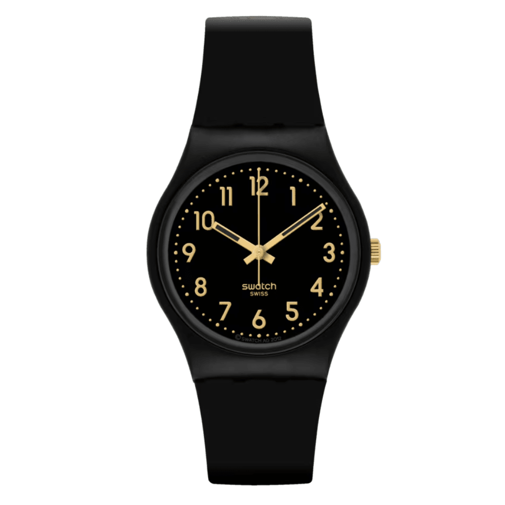 RELOJ SWATCH SO28B113 GOLDEN TAC NEGRO UNISEX1