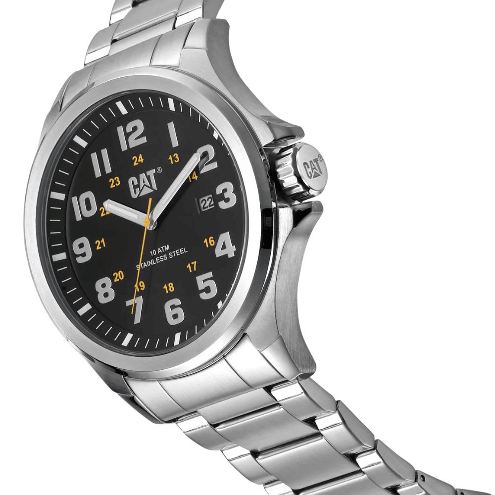 Reloj Cat Operador PU.141.11.117 Análogo Plateado Dial Negro Hombre3