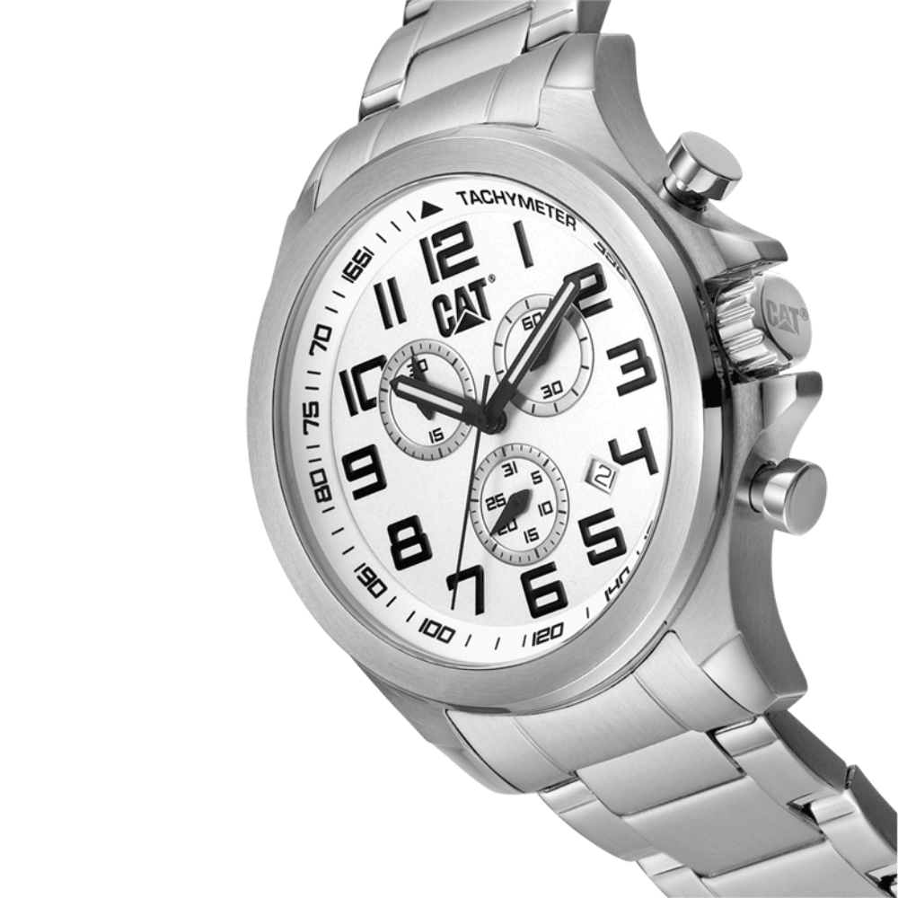 RELOJ CAT PU.243.11.211 OPERADOR CHRONO PLATEADO2