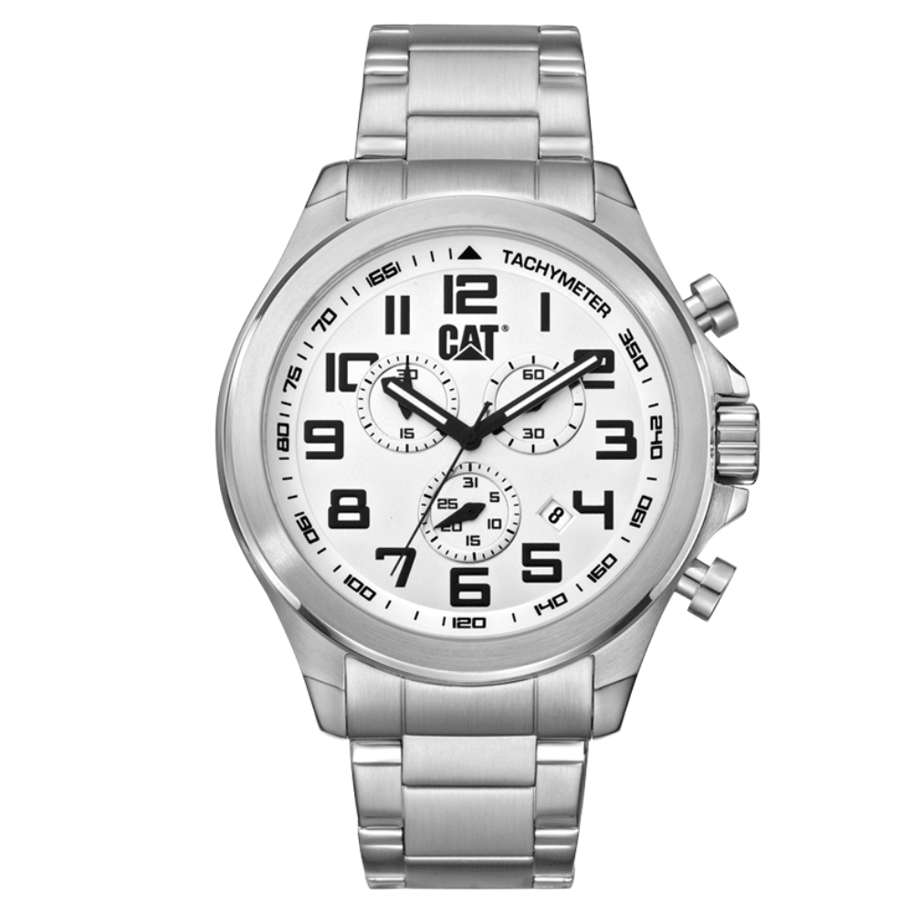 RELOJ CAT PU.243.11.211 OPERADOR CHRONO PLATEADO1