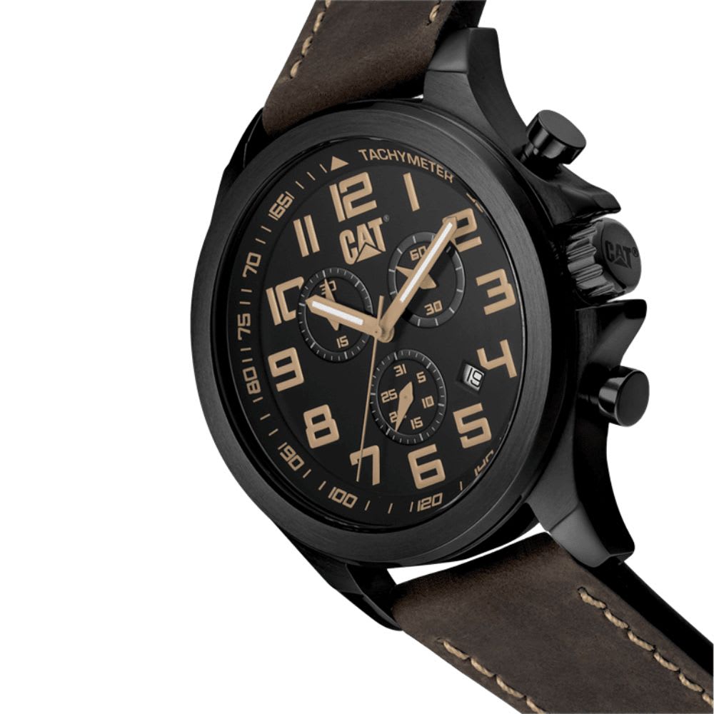 Reloj Cat Operador PU.263.35.114 Análogo Negro Chrono Dial Negro Hombre2