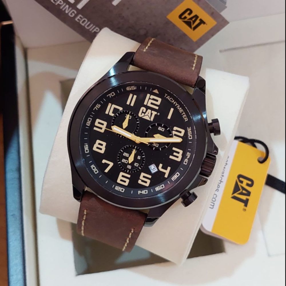 Reloj Cat Operador PU.263.35.114 Análogo Negro Chrono Dial Negro Hombre4
