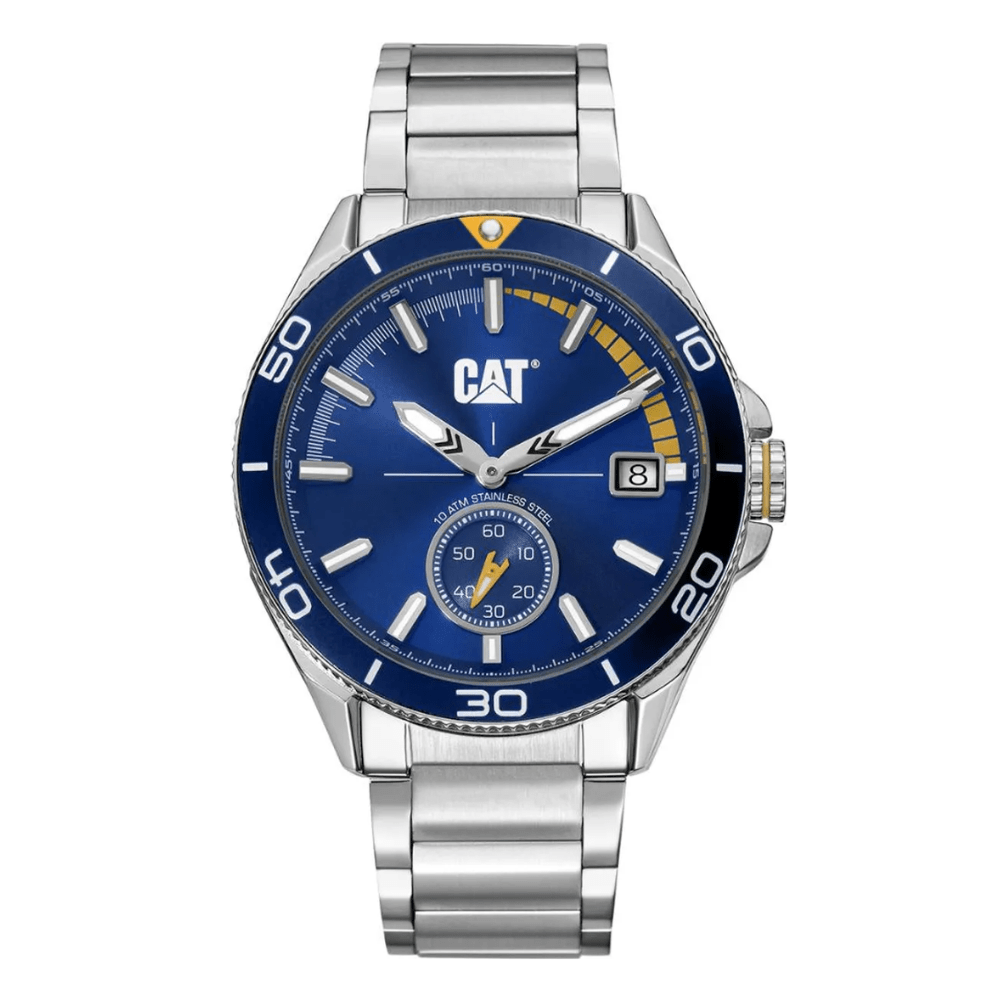 RELOJ CAT QC.141.11.626 DOME PLATEADO1