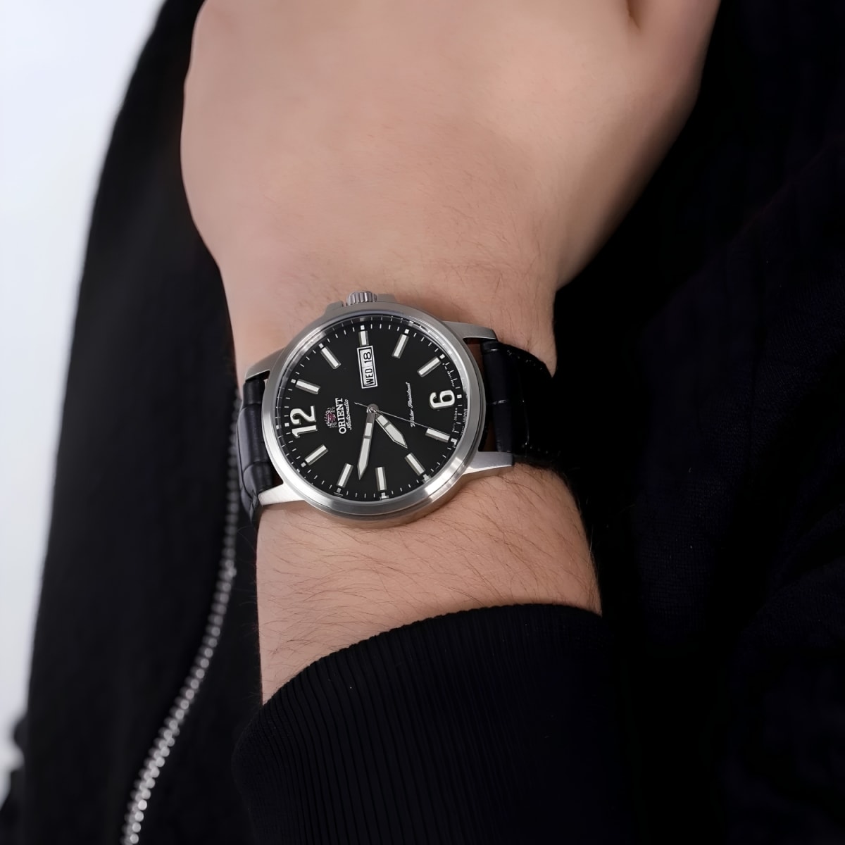 Reloj Orient RA-AA0C04B39B Automático Clásico Plateado Negro Hombre3