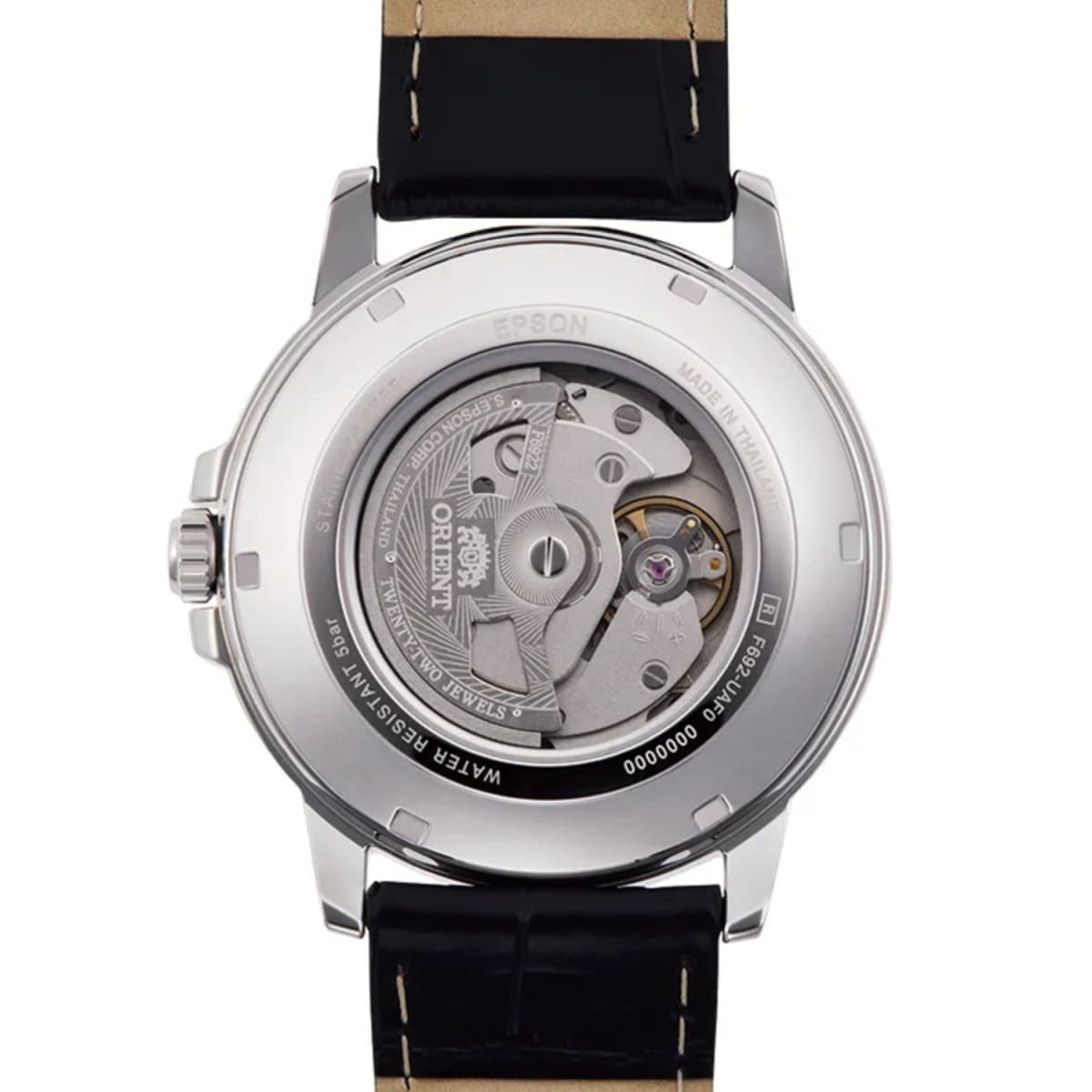 Reloj Orient RA-AA0C04B39B Automático Clásico Plateado Negro Hombre6