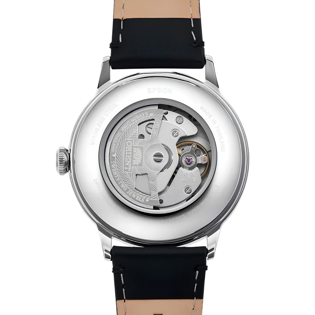Reloj Orient Bambino RA-AC0022S30B Version 6 Automático Clásico Plateado Hombre5