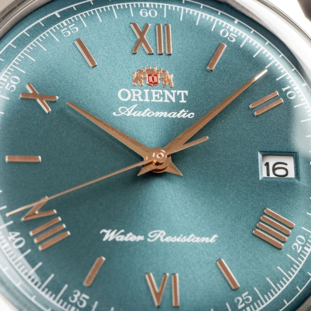 Reloj Orient Bambino RA-AC0023E30B Automático Clásico Plateado Verde Hombre4