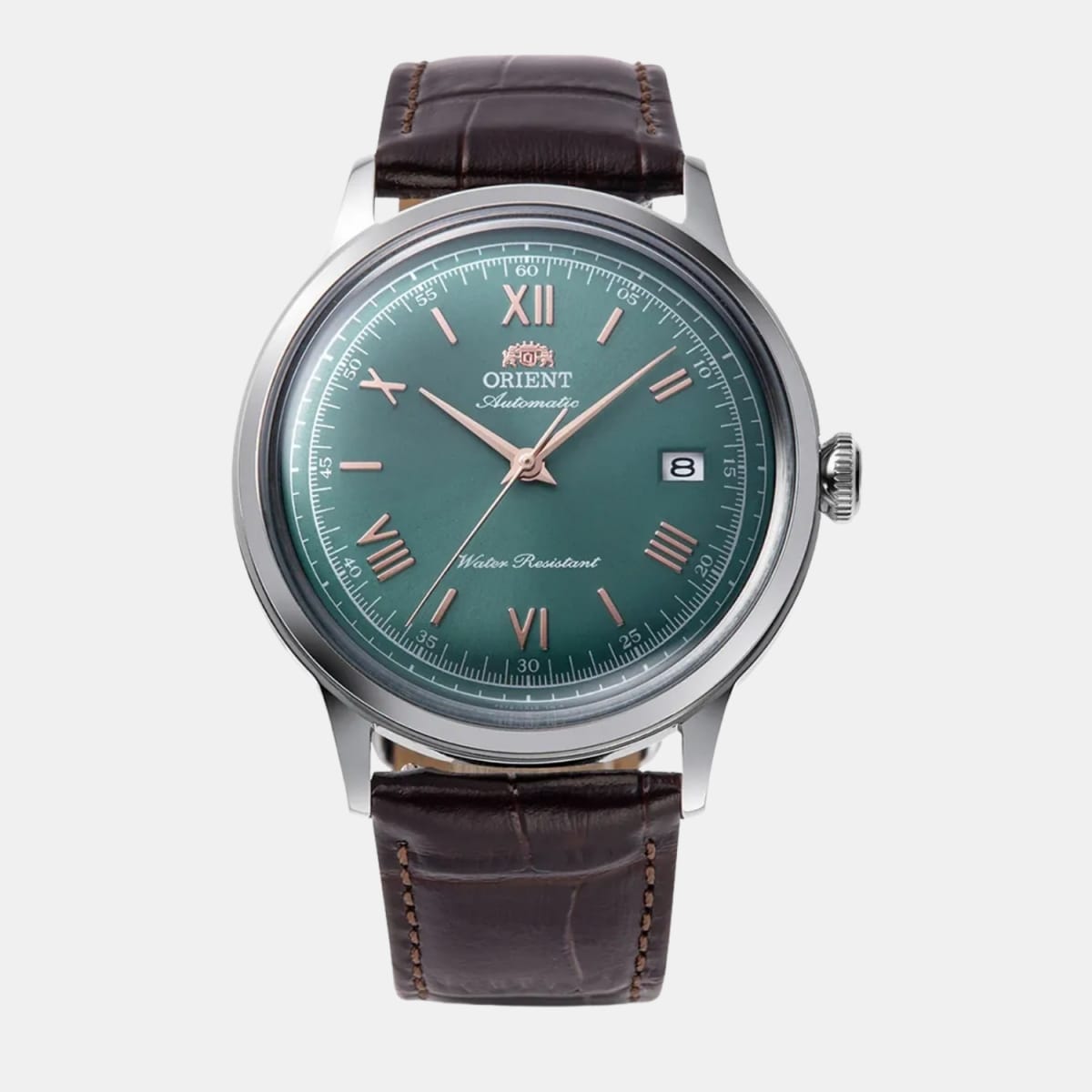 Reloj Orient Bambino RA-AC0023E30B Automático Clásico Plateado Verde Hombre1